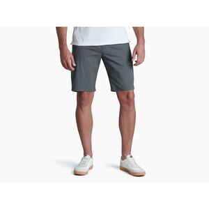 KUHL Gray Resistor Lite Flat Front Chino Shorts Size 40